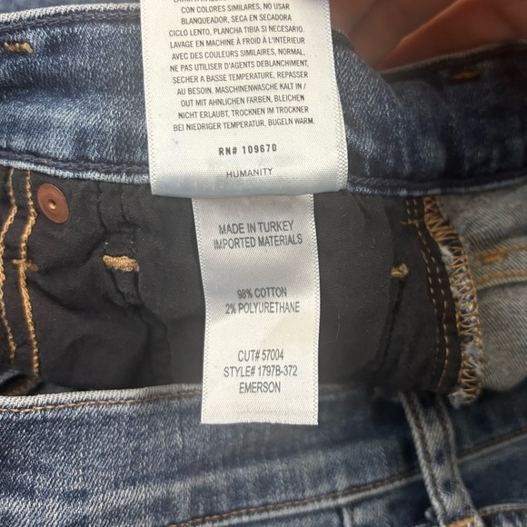 Citizens of Humanity Emerson Jeans Blue Style Women’s Size 26 1797B-372 Denim - Picture 7 of 7